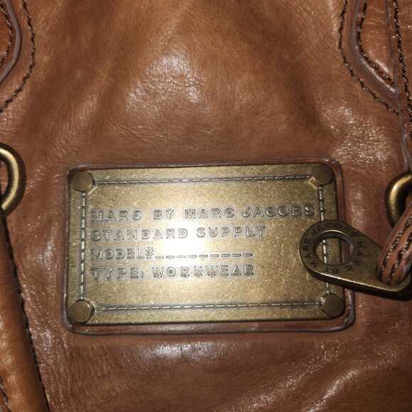 Marc Jacobs large leather tote bag - Picture 4 of 6